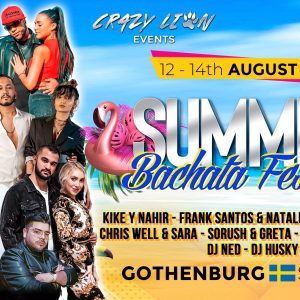 Summer Bachata Festival 12-14th Aug 2022 || Gothenburg, Sweden