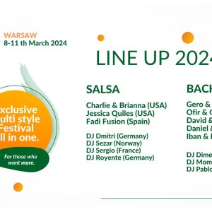 2nd ElSol Spring Edition. Salsa, Bachata, Warsaw, 8-11 March 2024